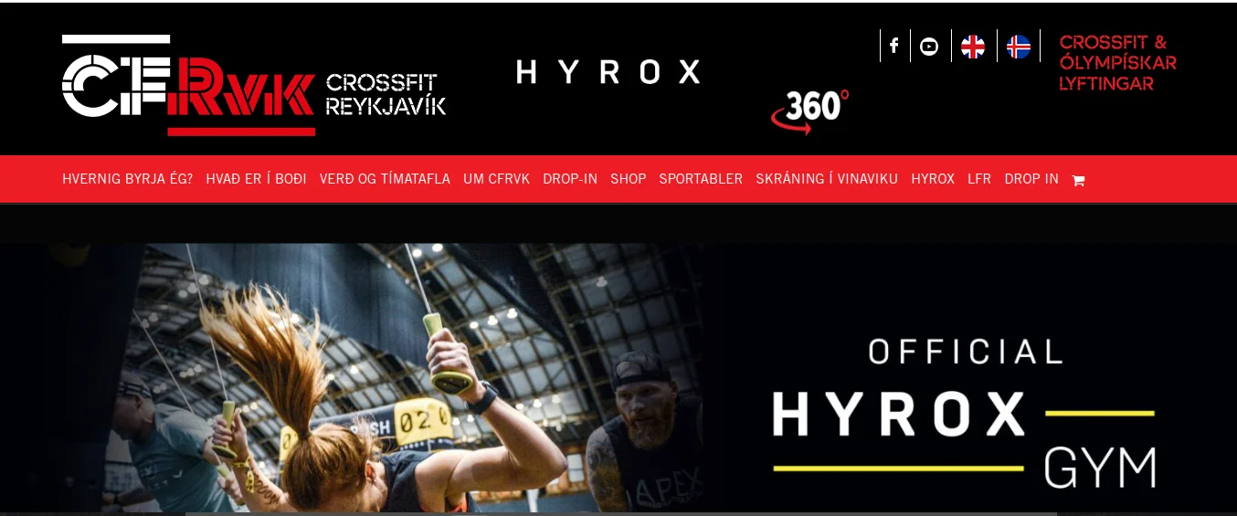 Skjámynd — Crossfit Reykjavík